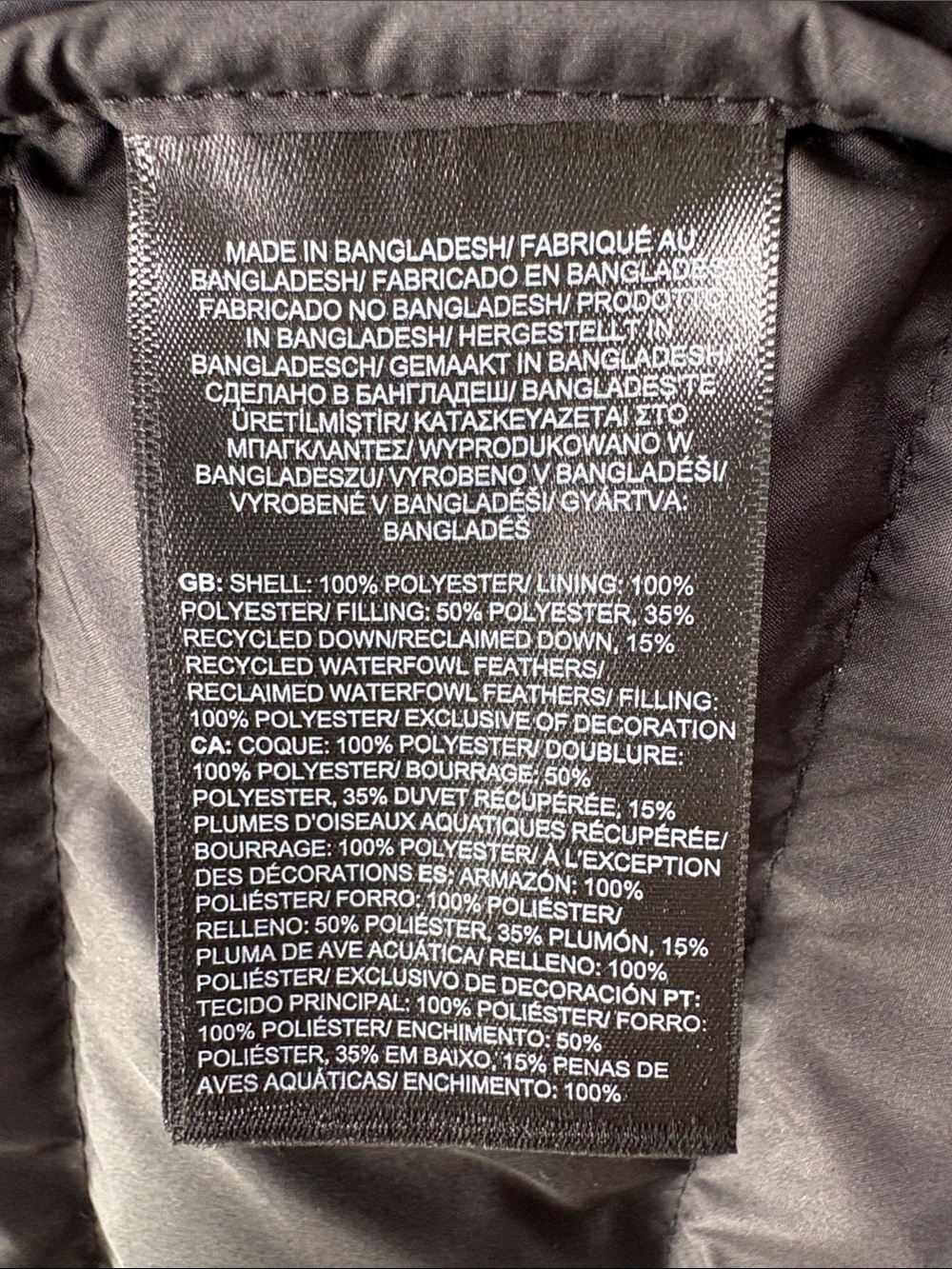 NWT - North Face Aconcagua 3 Vest Women’s Medium Black Quilted Packable Down - Picture 4 of 8